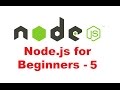 Node.js Tutorial for Beginners 5 - Node.js debugger