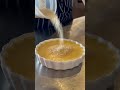 cook at angel share restaurant explains how to make crème brûlée dessert cooking baking foodie