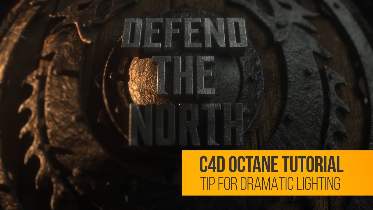 C4d Octane Tutorial Dramatic Lighting Tip Youtube