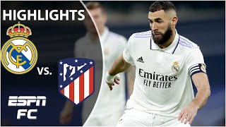🚨 DERBY CLASSIC! 🚨 Real Madrid vs. Atletico Madrid | Copa Del Rey Highlights | ESPN FC