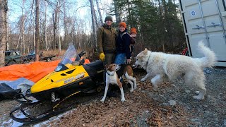 Gearing Up For The Long Alaskan Winter | Snowmachines \u0026 Firewood