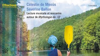 Célestin de Meeûs et Séverine Ballon : Lecture musicale et rencontre autour de Mythologie.12