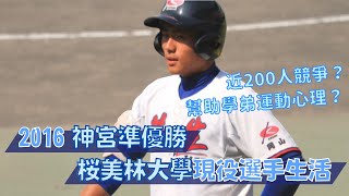 【2016神宮準優勝大學】前職棒選手之子 日本現役大學選手旅日之路