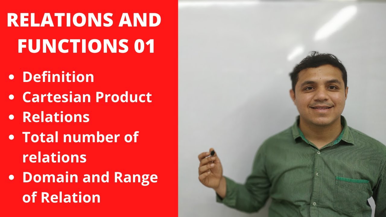 CLASS 11th RELATIONS_AND_FUNCTIONS_01 #Definition #Cartesian_Product # ...