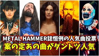 METAL HAMMER誌2024年ベストメタル曲投票の反応集