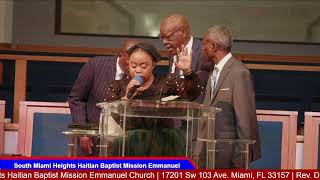 South Miami Heights H Baptist Mission Emmanuel | Rev. Dr. Anthony L Martin, Pastor |