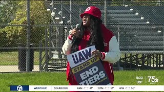 UAW supplemental workers hold rally Sunday in Detroit