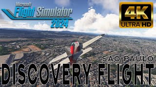 Microsoft Flight Simulator 2024 | Discovery Flight Sao Paulo | World update XIX | 4K | Ultra