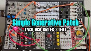 How to Build a Krell-like Generative Synth Patch with 5 Modules