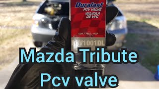 Mazda Tribute 3.0 v6 pcv valve location and removal/replacement