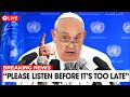 1 MIN AGO: Vatican Made HUGE Announcement