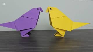 Easy Origami Bird | DIY Paper Bird Craft | Anan Creative Arena