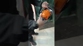 Testing a STIHL MS 212 #stihl #stihlchainsaw #stihlpower #unboxing #chainsawman