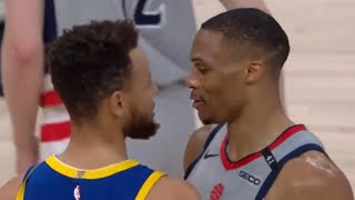 Russell Westbrook want to fight Stephen Curry