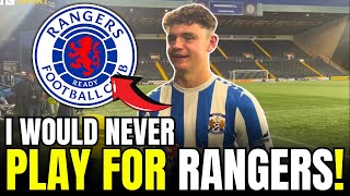 RIVALRY: Bobby WALES' BOLD Statement - 'NEVER to RANGERS' | rangers fc news