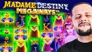 🔮 FINALLY... MADAME DESTINY MEGAWAYS PAID INSANE!! 💫