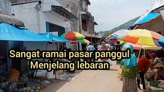 ramainya pasar tradisional panggul pasar legendaris