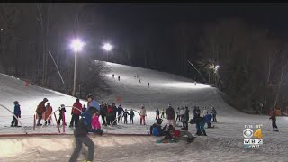 Skiers Hit Slopes Before Weekend Warm-Up