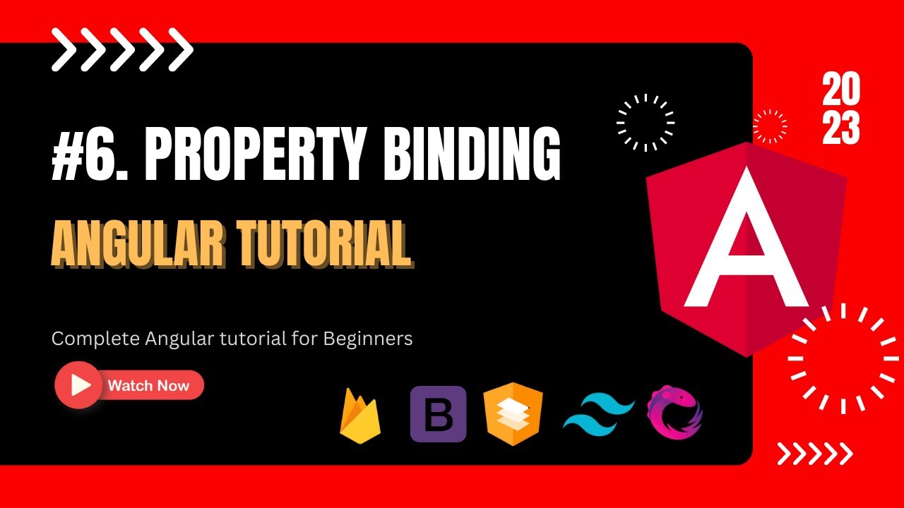 Angular Tutorial For Beginners : Property Binding - YouTube