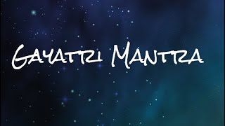 Gayatri Mantra 21 times by Diepak Ramjiawan