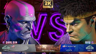 Street Fighter 6 🔥 FCHAMPRYAN (DHALSIM) VS Maximum Tiger (RYU) 🔥 SF6 [2K ACTION]