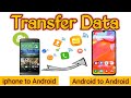 How to transfer data from one mobile to another wireless | Transfer Data Wireless using Shareme App