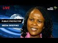 Public Protector briefs the media - releases four reports