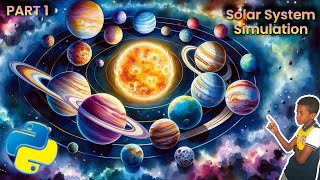 Create a Solar System (ስርዓተ - ፀሐይ) Simulation in Python