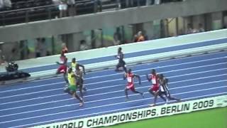 Usain Bolt 100m 9.58 world record (from within stadium)