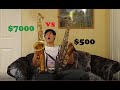 $7000 Selmer Paris SA II Tenor Saxophone vs $500 Vintage German Sax (Shocking Results)