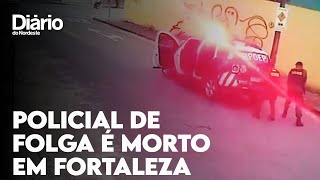 Policial de folga é morto a tiros na frente de equipe da PM em Fortaleza