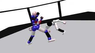 Toribash but i get brain damage and lose function to my legs