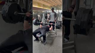 Bench Press 405lbs x 2 #powerlifting #benchpress