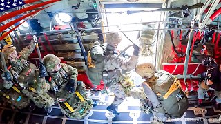 Japan's Elite Paratroopers New Year's Jump from US Air Force C-130 (2024)