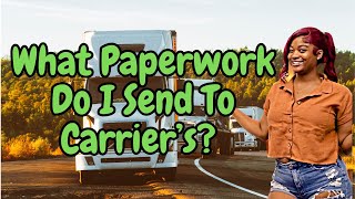 The Ultimate Guide on Freight Dispatching🍀⎜Episode 5 ⎜ What Paperwork Do I Send To Carrier's? 🍀