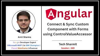 Angular ControlValueAccessor Explained - Connect & Sync Custom Component with Angular Forms Ep-349