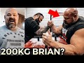 BRIAN SHAW WILL BE 200KG FOR EDDIE HALL??