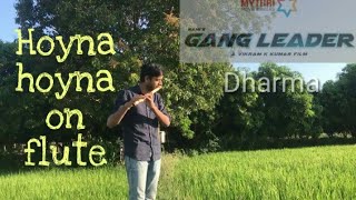 Hoyna hoyna bgm on my flute cover |Gang leader|Nani|Anirudh Ravichander