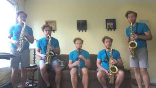 Clone Funk Sax Quartet with EWI