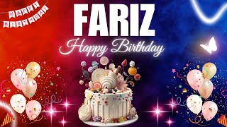 FARIZ Happy Birthday Song | FARIZ Name Meaning🎂🎈 #birthday #happybirthdaysong #fariz