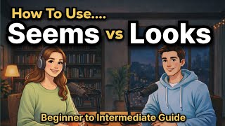 How to Use “Seems” vs “Looks” in English | Beginner to Intermediate Guide | Talk Emma