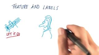 Features and Labels Musical Example