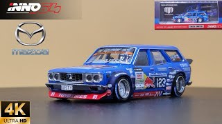 INNO MODEL 1/64 MAD MIKE 1976 MAZDA RX3 STATION WAGON TOKYO AUTO SALON 2025 EVENT EXCLUSIVE EDITION