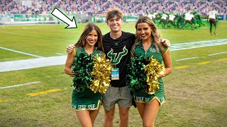 Picking Up Girls at a College Football Game!