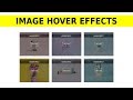 Css Image Hover Effects - Pure Css Tutorial - How to Create image Hover Overlay Effects