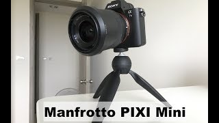 The Best Mini Tripod for Traveling - Manfrotto PIXI