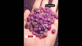 Beautiful Ruby crystals came from Africa mines | Rough Ruby Crystal Awesome