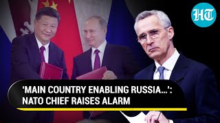 NATO Chief Attacks China Ahead Of Putin-Xi Meeting; ‘Key Supplier Of Missiles, Drones…’ | Watch