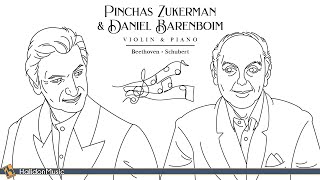 Pinchas Zukerman, Violin \u0026 Daniel Barenboim, Piano - Beethoven \u0026 Schubert