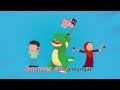 lagu jalur gemilang video animation captain dino with lyric_hd_2022